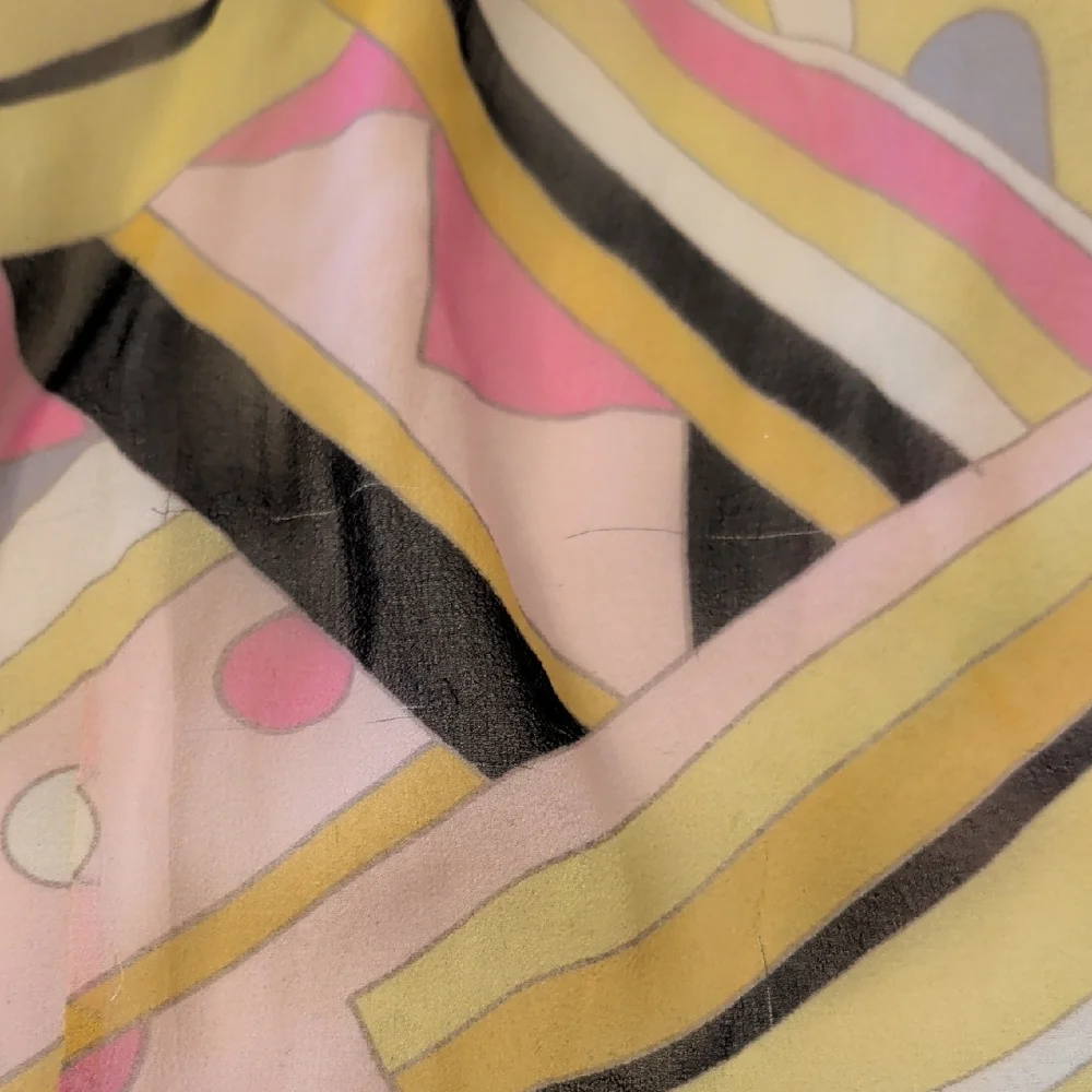 Colorful Abstract Halter Top - Picture 2 of 6